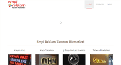 Desktop Screenshot of empireklam.com