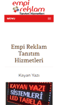 Mobile Screenshot of empireklam.com